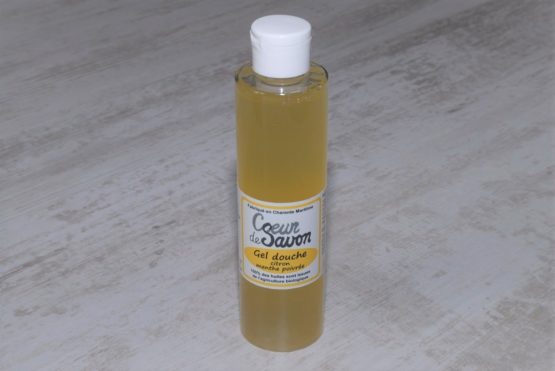 gel douche savon liquide citron menthe 200 bio