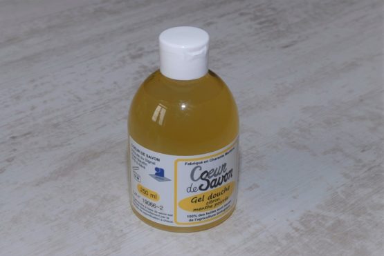 gel douche savon liquide citron menthe 250 artisanal