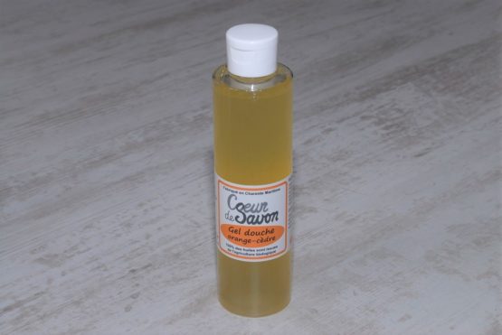 gel douche savon liquide orange 200 artisanal