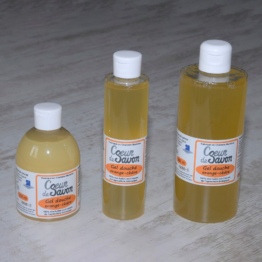 gel douche savon liquide orange cèdre bio artisanal