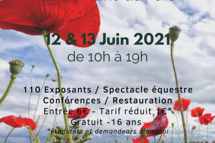 fete plante jardin péré affiche